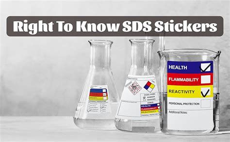 Sds Osha Data Labels For Chemical Safety 3 4 Inch | Desertcart INDIA