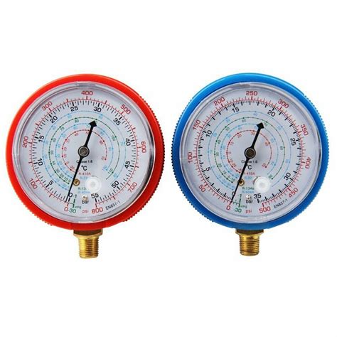 Rooha 2x Refrigerant Low High Pressure Gauge R22 India | Ubuy