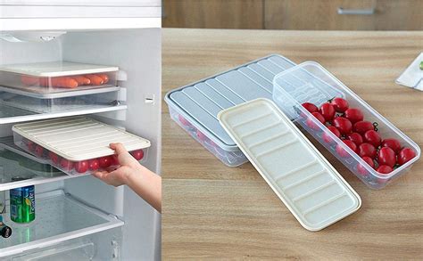 Buy VOLTURI Fridge Storage Boxes, Fridge Organiser, Fridge Storage ...