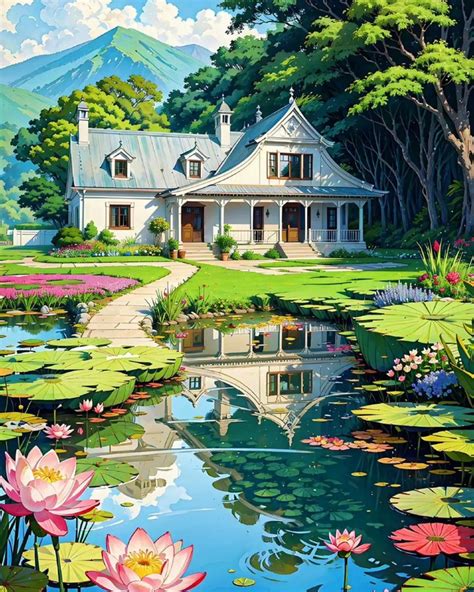 LAKE DIY Acrylic Painting by Numbers Kit on Canvas… - TULIP N TURTLE ...