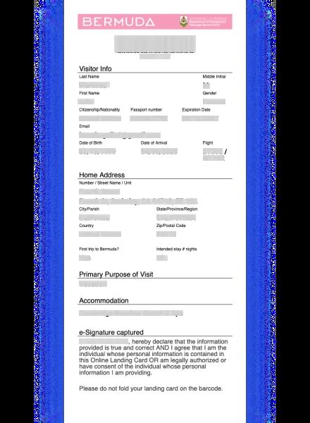 Bermuda Arrival Card | www.bermuda-arrivalcard.com