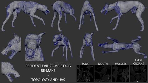 Zombie Dogs Resident Evil Drawings