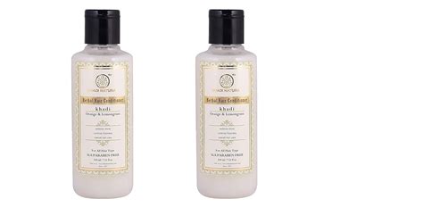 Buy KHADI NATURAL Orange and Lemongrass Herbal Hair Conditioner, SLS ...