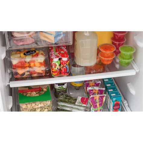 Frigidaire 18-cu ft Counter-Depth 30-in Wide Top-Freezer Refrigerator ...