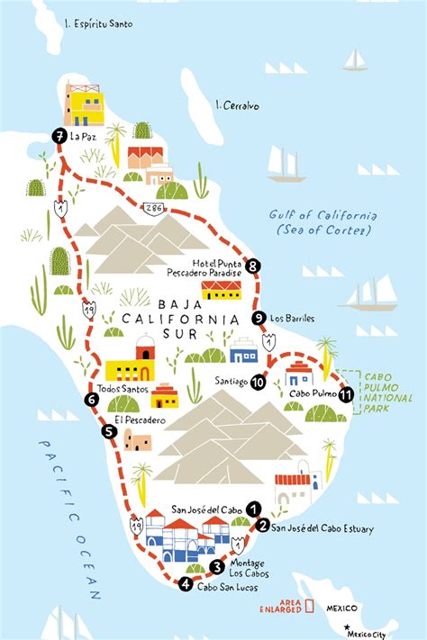 Detailed Map Of Baja California – DQTNK