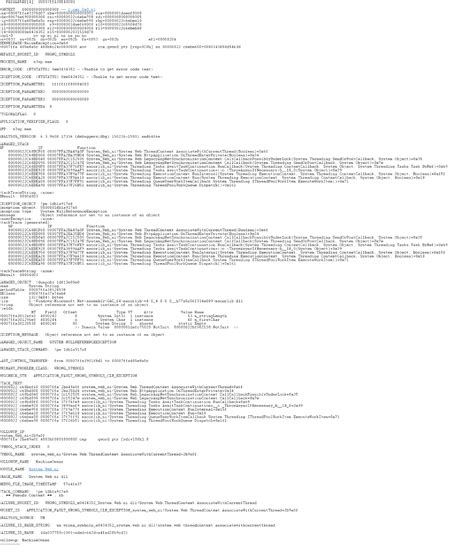 Analyzing Crash Dumps Using WinDbg 的图像结果