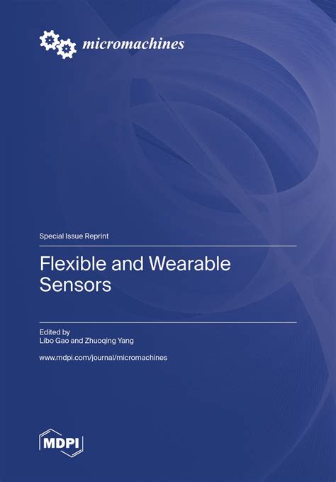 Flexible and Wearable Sensors | MDPI Books