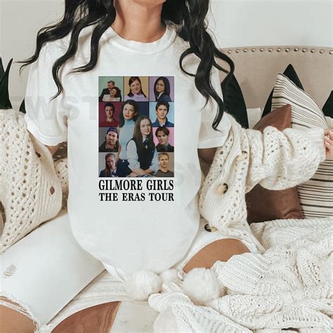 Gilmore Girls the Eras Tour T-shirt Gilmore Girls Print Jess Mariano ...