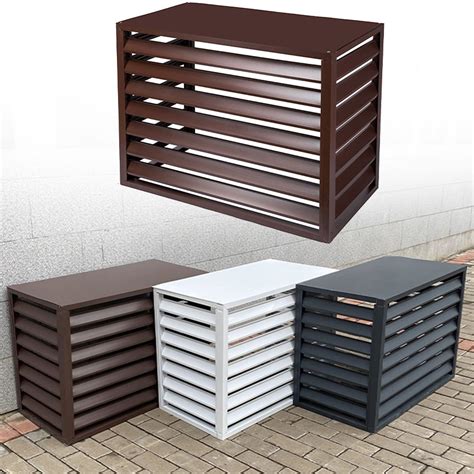 Outdoor Aluminum Alloy Window Air Conditioner Cover AC Aluminium Louvre ...