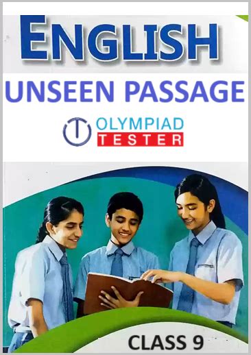 Unseen passage for Class 9 | Olympiad tester