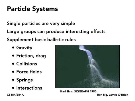 Simulation in Computer Graphics 的图像结果