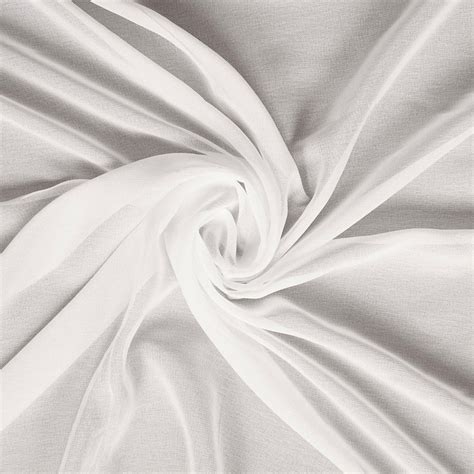 White Dyeable Viscose Georgette Fabric | Mezenor