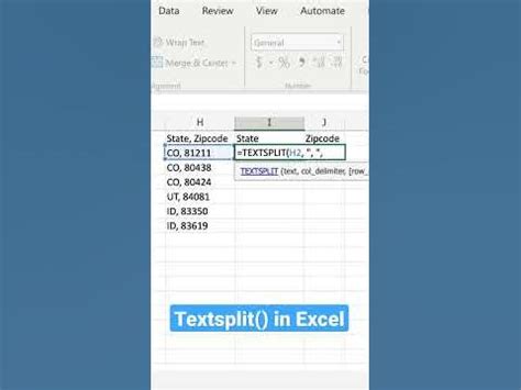 Image result for YouTube Com ExcelIsFun Textsplit Column