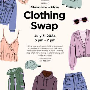 Summer Clothing Swap, 200 W Howard St, Creston, IA, United States, Iowa ...