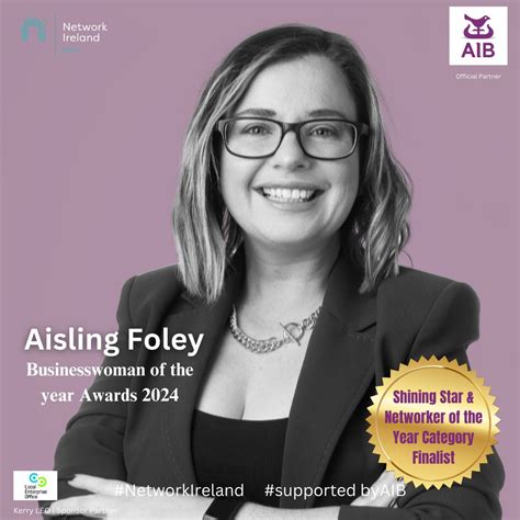 Aisling Foley, CIS on LinkedIn: #networkireland #businesswomenoftheyear #finalist #supportedbyaib