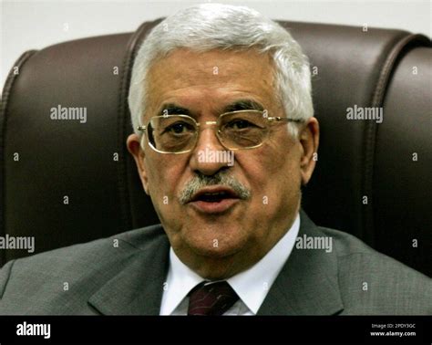 Palestinian Authority President Mahmoud Abbas, also known as Abu Mazen ...