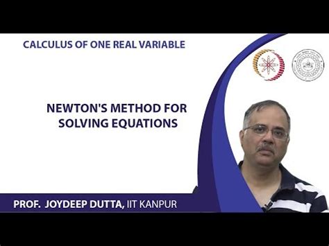 Newton's Method for solving Equations Video Lecture - Calculus ...
