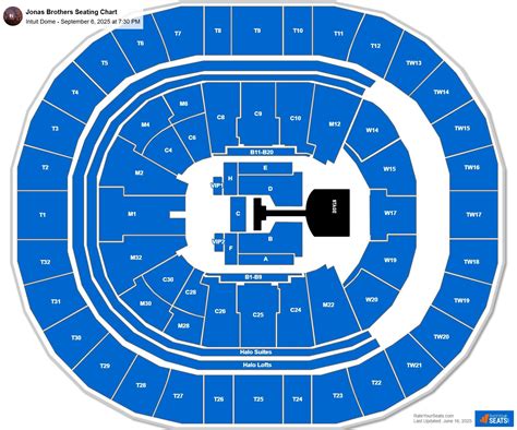 Intuit Dome Concert Seating Chart - RateYourSeats.com