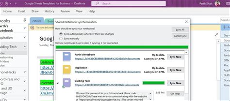 Fix OneNote On Apple Mac Not Syncing 的图像结果