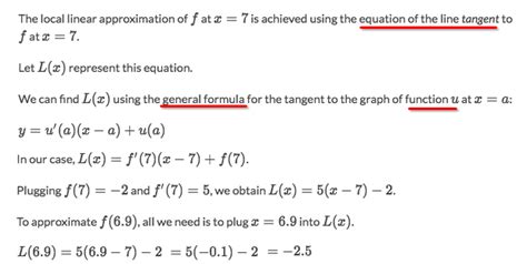 Image result for Local Linear Approximation
