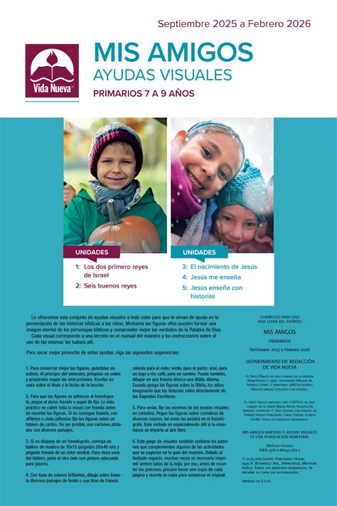 Mis amigos visuales | Gospel Publishing House