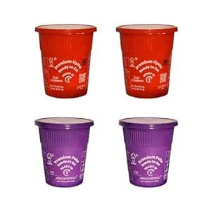 Genie Food Instant Ready to Eat Poha and Upma Combo (Pack of 4) | 2 ...