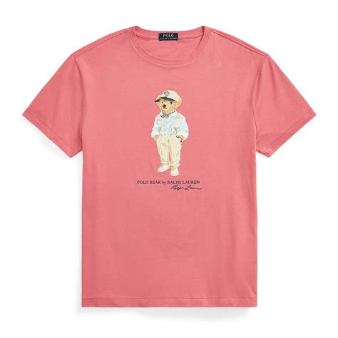 Buy Men Red Classic Fit Polo Bear Jersey T-Shirt Online - 1029294 | The ...