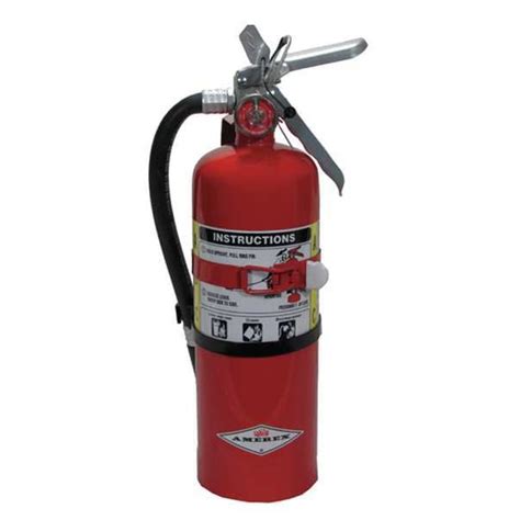 Amerex Fire Extinguisher, 5 lb Capacity, Class ABC , UL Rating3A:40B:C ...