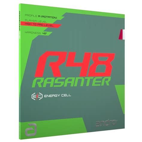 Andro Rasanter R48 Table Tennis Rubber – World of Table Tennis Store