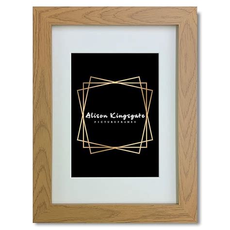 Buy Alison Kingsgate A4 Picture Frames With Mount For A5 Image Size ...