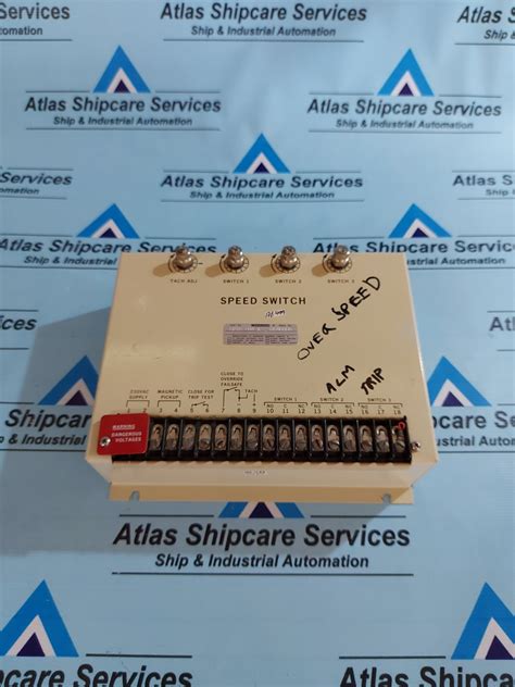 WOODWARD 8272-804 A SPEED SWITCH – Atlas Shipcare Services