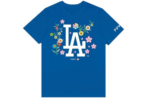 Takashi Murakami x Dodgers T-shirt Blue Men's - SS25 - US