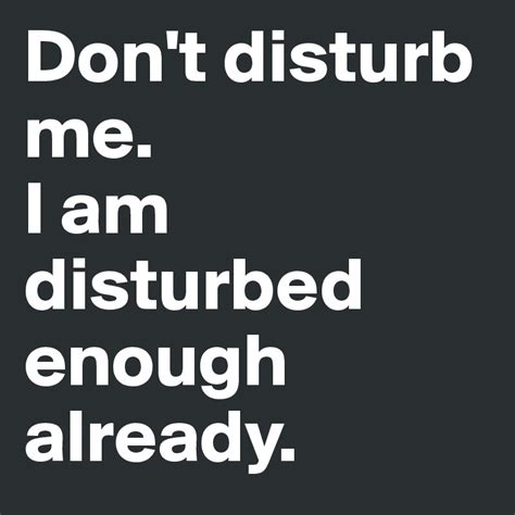 Image result for Help Me Disturbing