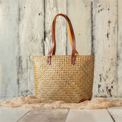 Natural Woven Totebag – Alankrit Stories