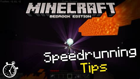 Minecraft Speedrunning Tips 的图像结果
