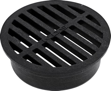 Amazon.com: NDS 11, 4 in. Round Grate Drain Cover, Connects to 4 Inch ...