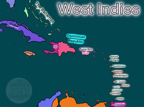 West Indies Map