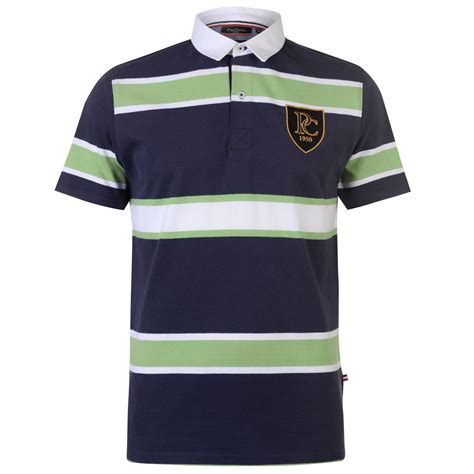 Pierre Cardin SS Rugby Polo Shirt Mens
