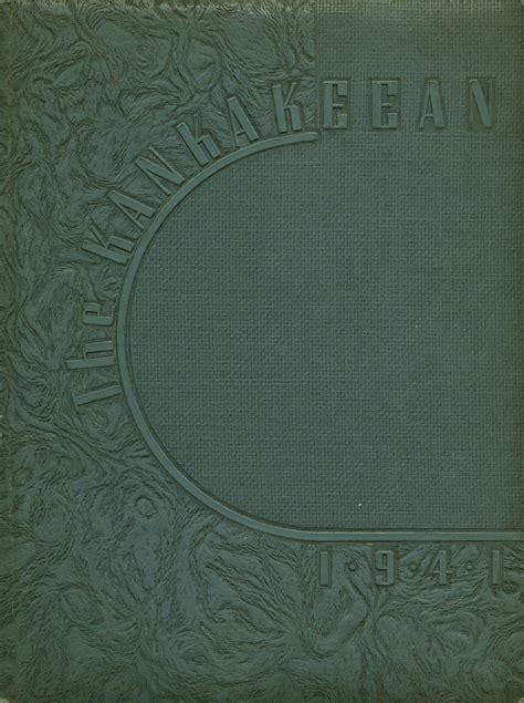 1941 yearbook from Kankakee High School from Kankakee, Illinois for sale