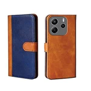 Inktree Redmi Note 14 5G Flip Cover | Leather Finish | with Card ...