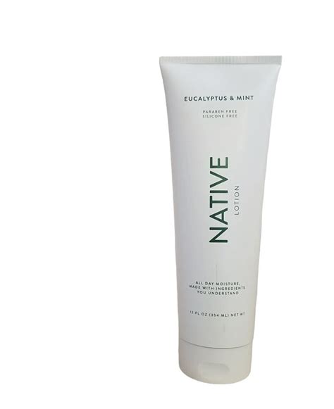 Native Body Lotion 12 Fl.OZ. EUCALYPTUS & MINT for sale online | eBay
