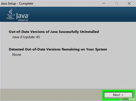Image result for Actualizar Java Windows 10