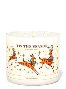 Bath & Body Works Tis the Season 3-Wick Candle : Amazon.in: Home & Kitchen