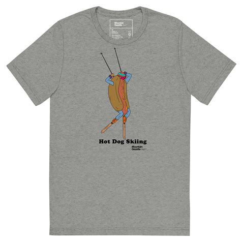 Hot Dog Skiing T-shirt – Mountain Gazette
