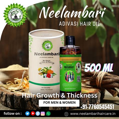 🔻Adivasi Neelambari Herbal hair oil – 𝔸𝕕𝕚𝕧𝕒𝕤𝕚 ℕ𝕖𝕖𝕝𝕒𝕞𝕓𝕒𝕣𝕚
