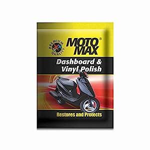 MOTOMAX Dashboard and Vinyl Polish (10 ml)| Cleans and Shines Bikes ...