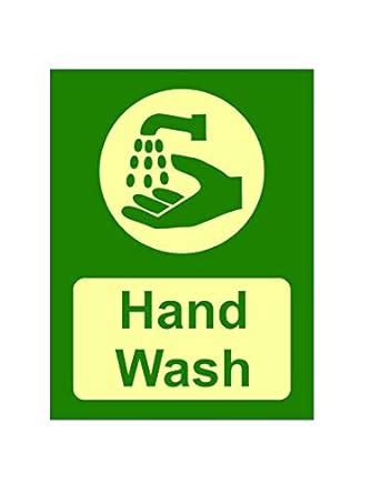 999Store office supplies sunboard Hand wash sticker signage Sign Board ...