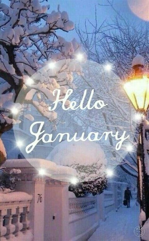 hello january quotes