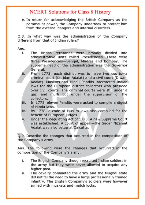 Image result for History Chapter 2 Class 8 Question Answer