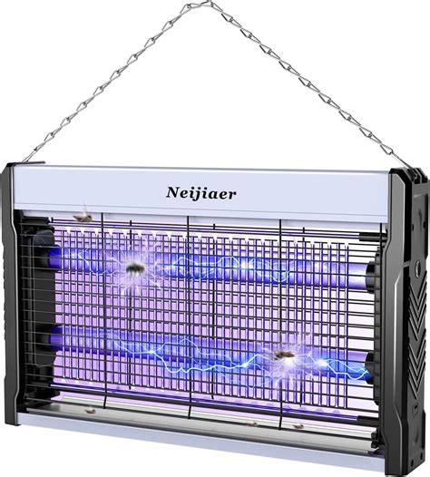 Amazon.com : Neijiaer Bug Zapper 3200V Electric Mosquito Zapper Outdoor ...